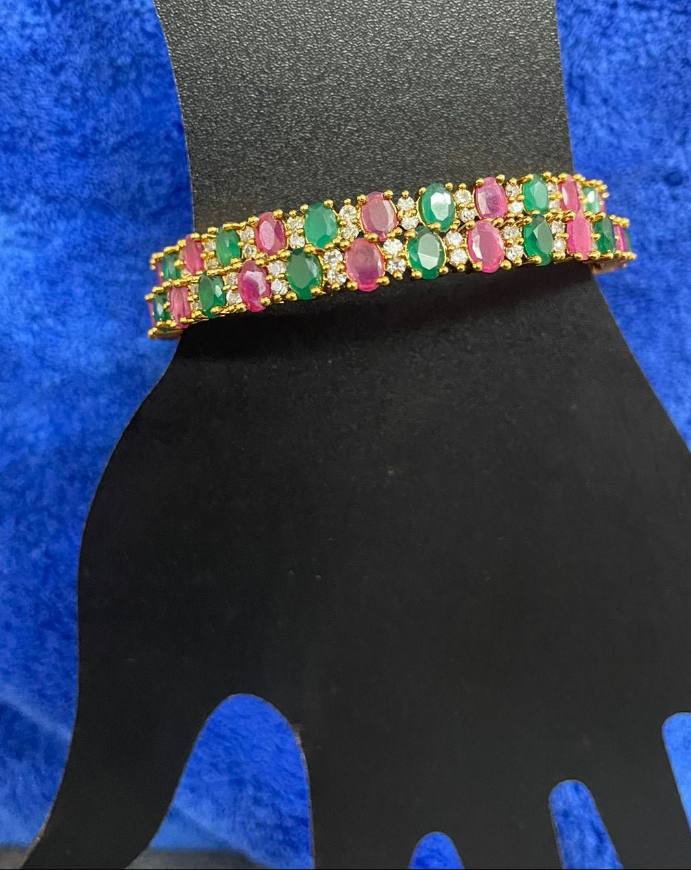 Ruby Green 2-6 Bangles