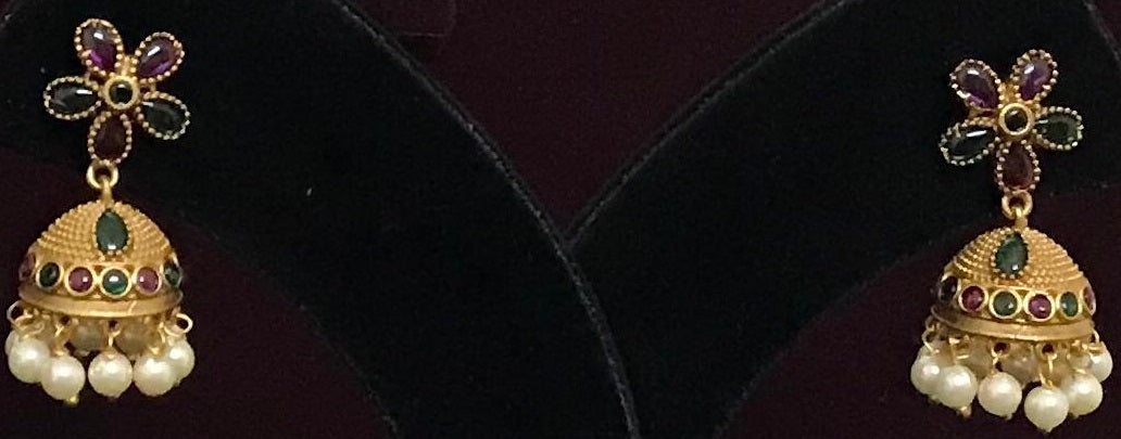 Flower Shaped Ear Rings